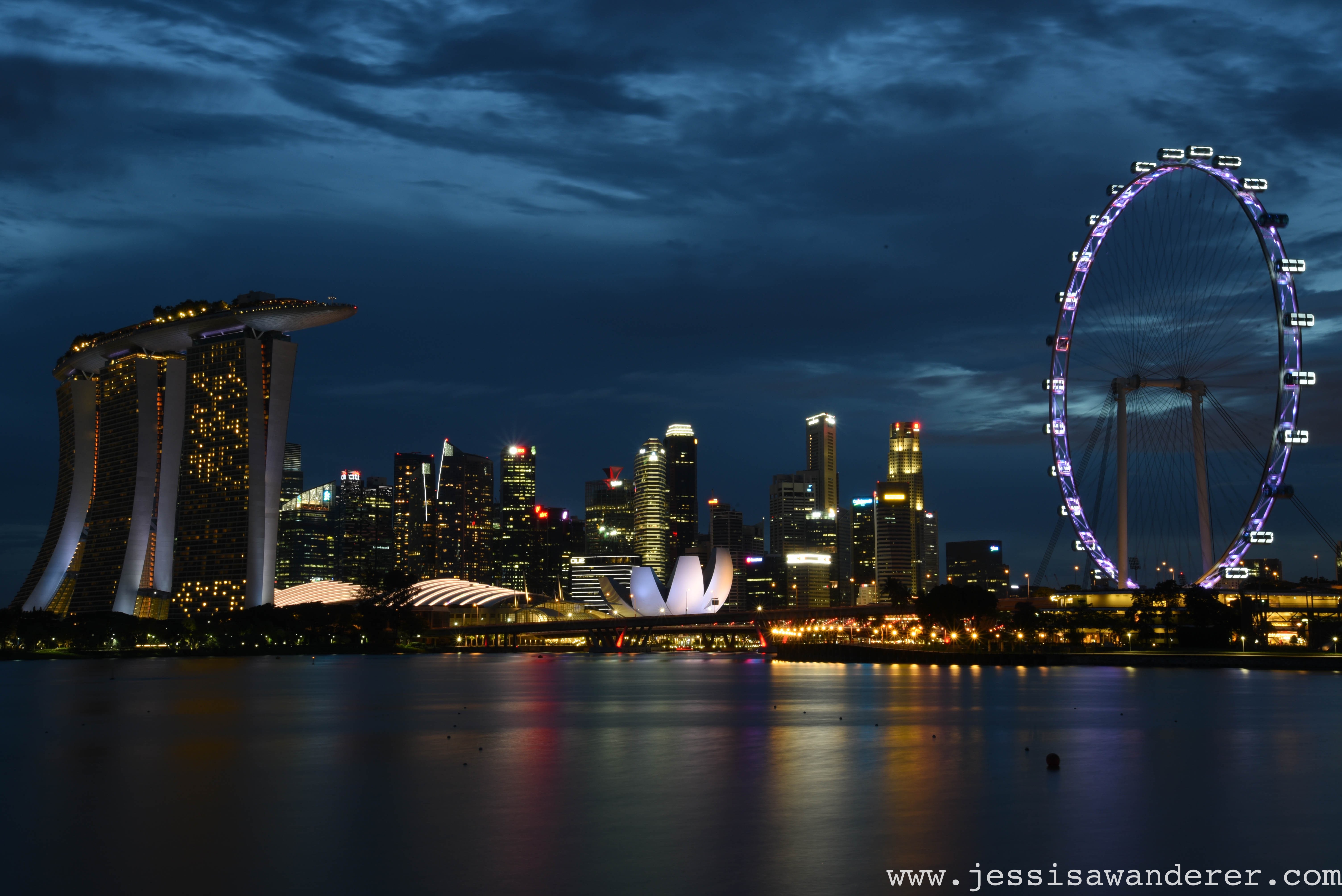 Singapore City Skyline
