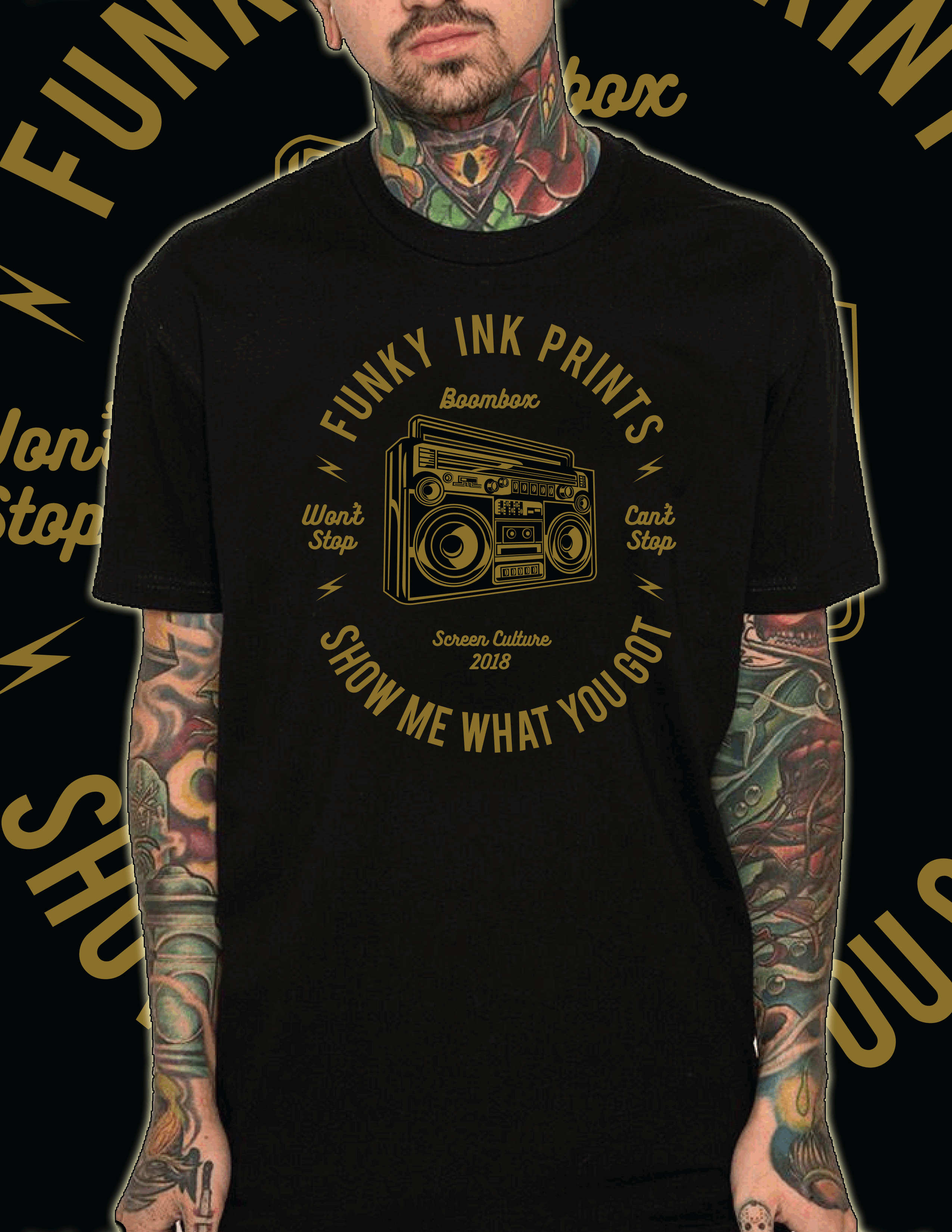 Show Me What You Got Custom T-shirt Logo Design