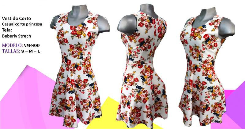 Miniatura: vestidos cortos casuales, corte princesa