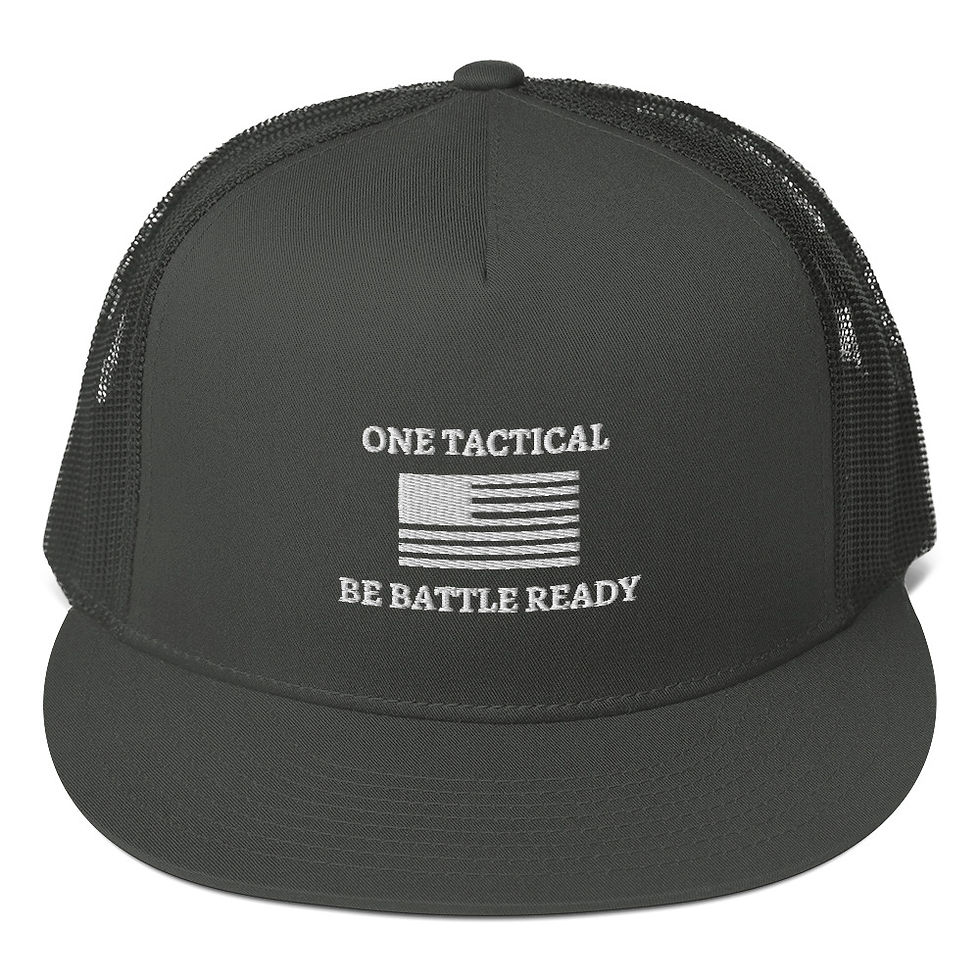 Thumbnail: ONE TACTICAL BE BATTLE READY TRUCKER HAT