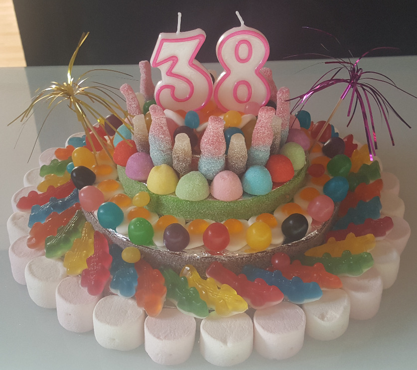 Joyeux Anniversaire Gateaux De Bonbons