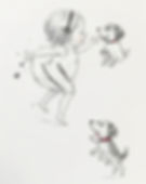 simple-strokes-child-red-pet-dog-having-fun-together-hand-drawn-sketch-cartoon-illustratio