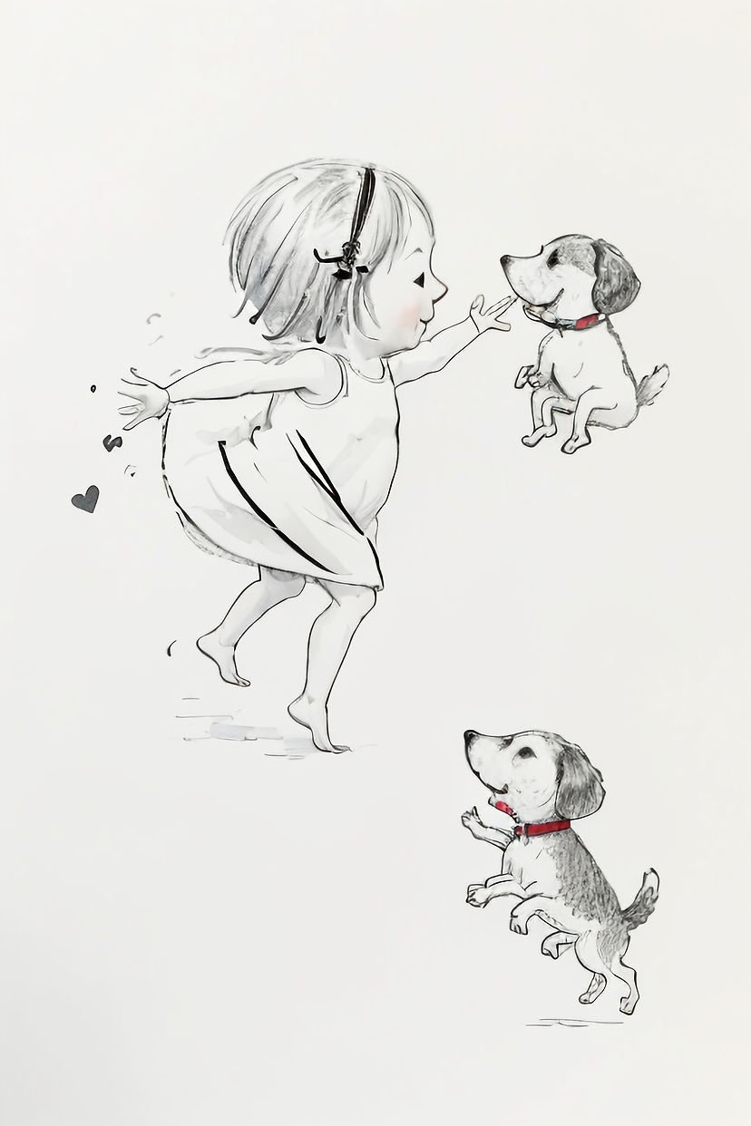 simple-strokes-child-red-pet-dog-having-fun-together-hand-drawn-sketch-cartoon-illustratio