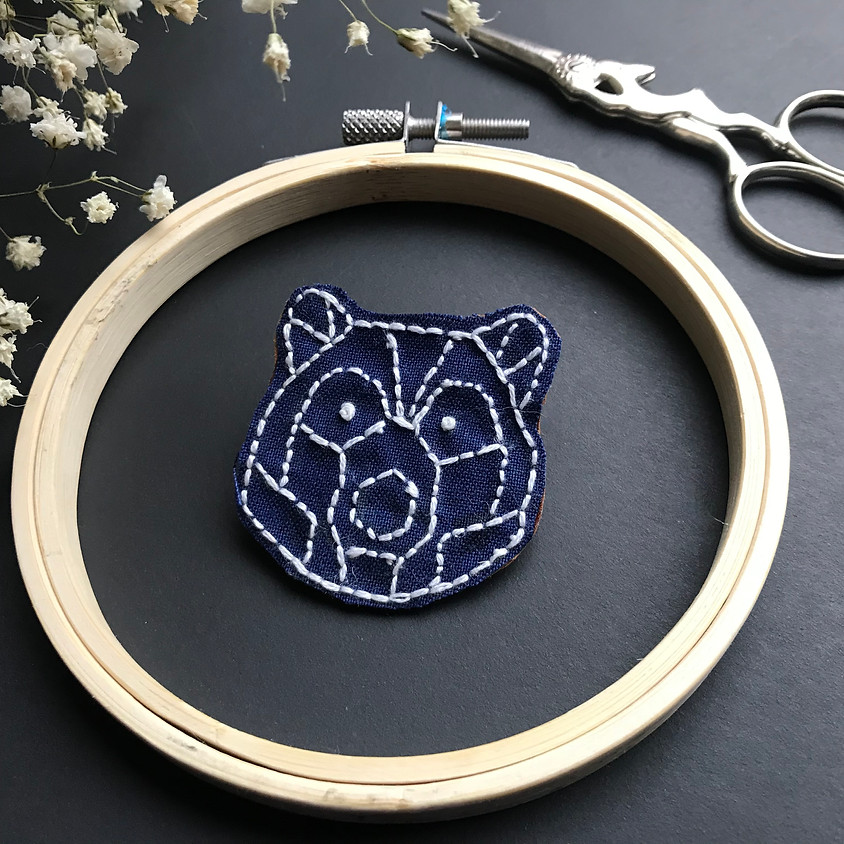 Atelier "Broche brodée" pour les 6-12 ans