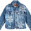 Thumbnail: Kids Vintage Denim Jacket - Starry Flowers