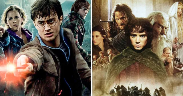 Harry Potter and Lord of the Rings Cinematic Posters