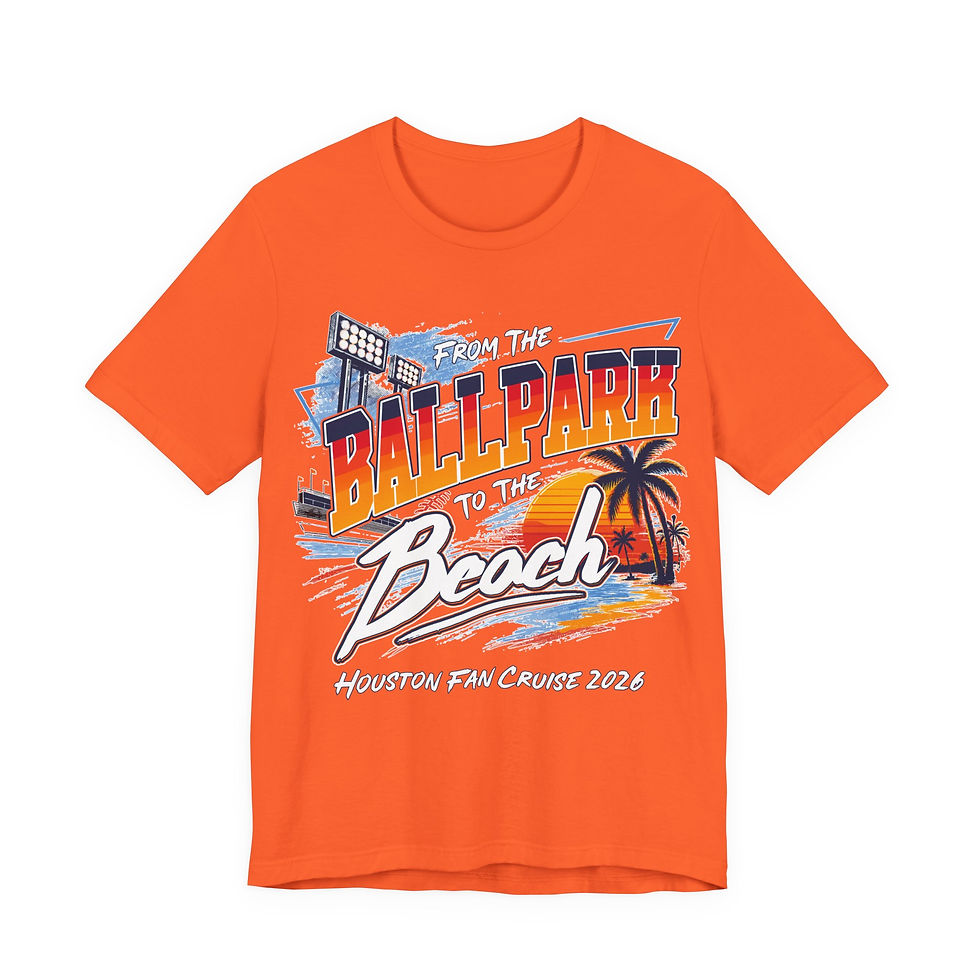 Thumbnail: From the Ballpark To The Beach Unisex Tee