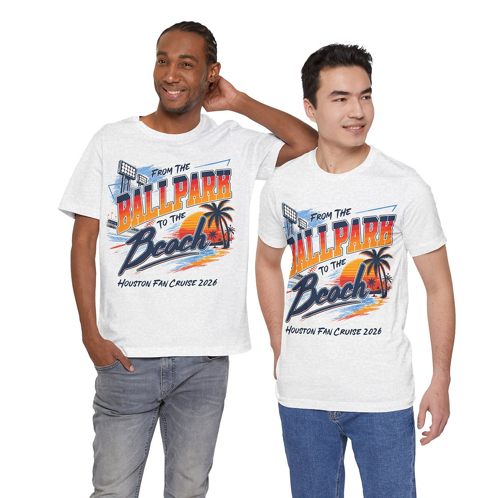 Thumbnail: From the Ballpark To The Beach Unisex Tee