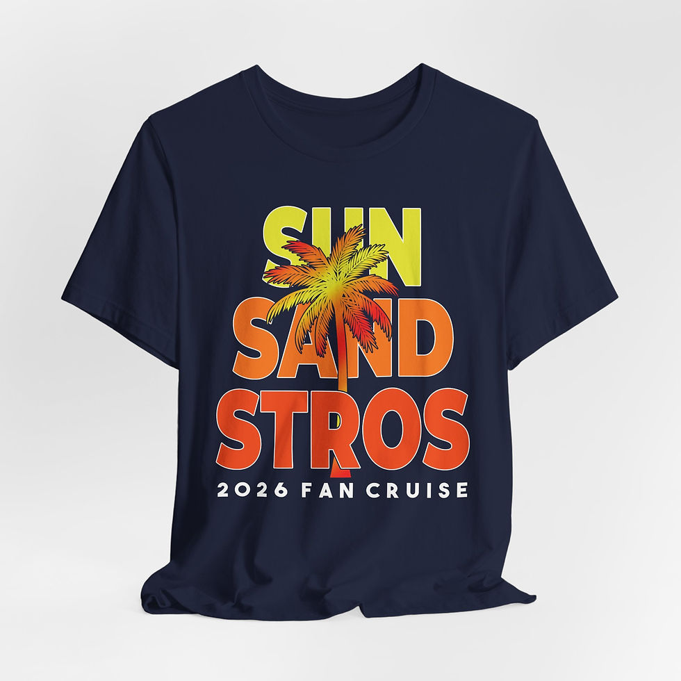 Thumbnail: Sun, Sand, Stros 2026 Unisex Tee