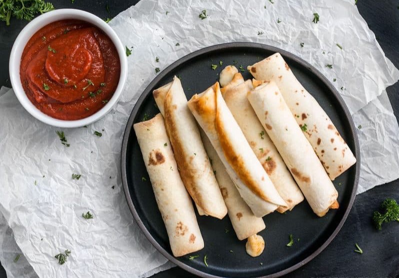 Low Carb Pizza Roll Ups