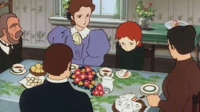When Reverend Allan and his wife are invited to tea at the Cuthberts’, Anne bakes a cake, hoping to impress them, but accidentally uses liniment (a medicine) instead of vanilla extract, which makes the cake taste awful.