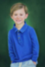 "Nicolas," pastel 16x22"