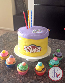 Play Doh Cake