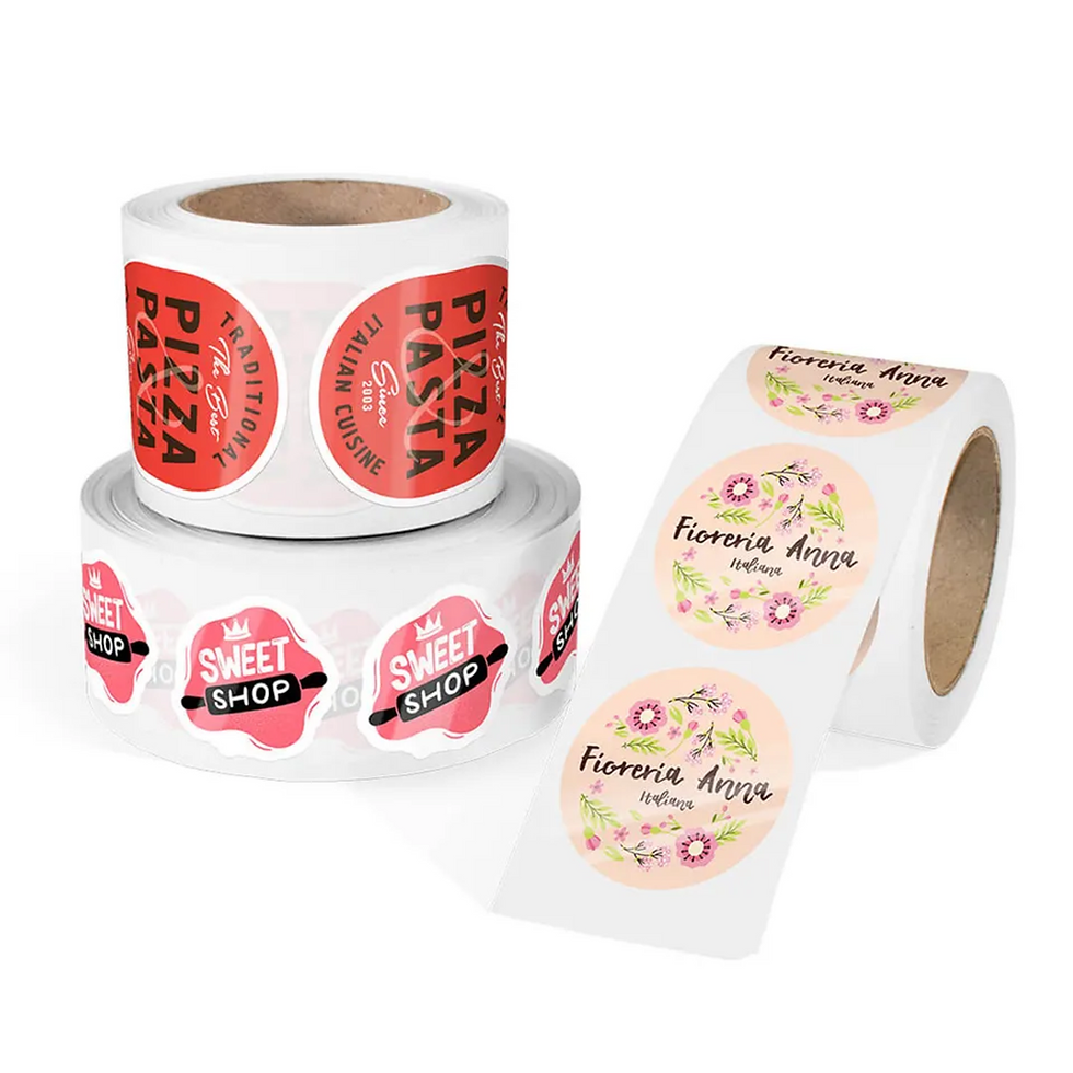 Miniatura: CIRCLE ROLL LABEL