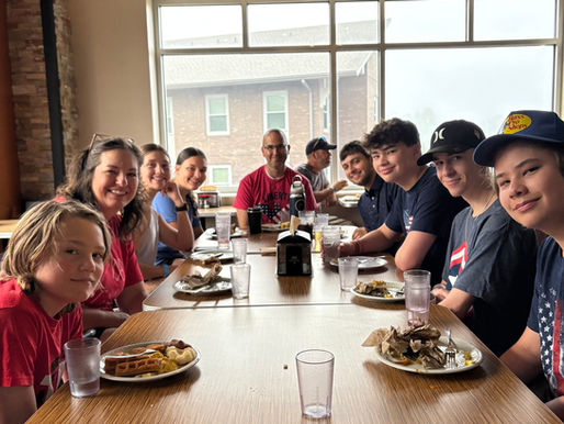 Trinity's Youth Help Rebuild in NC