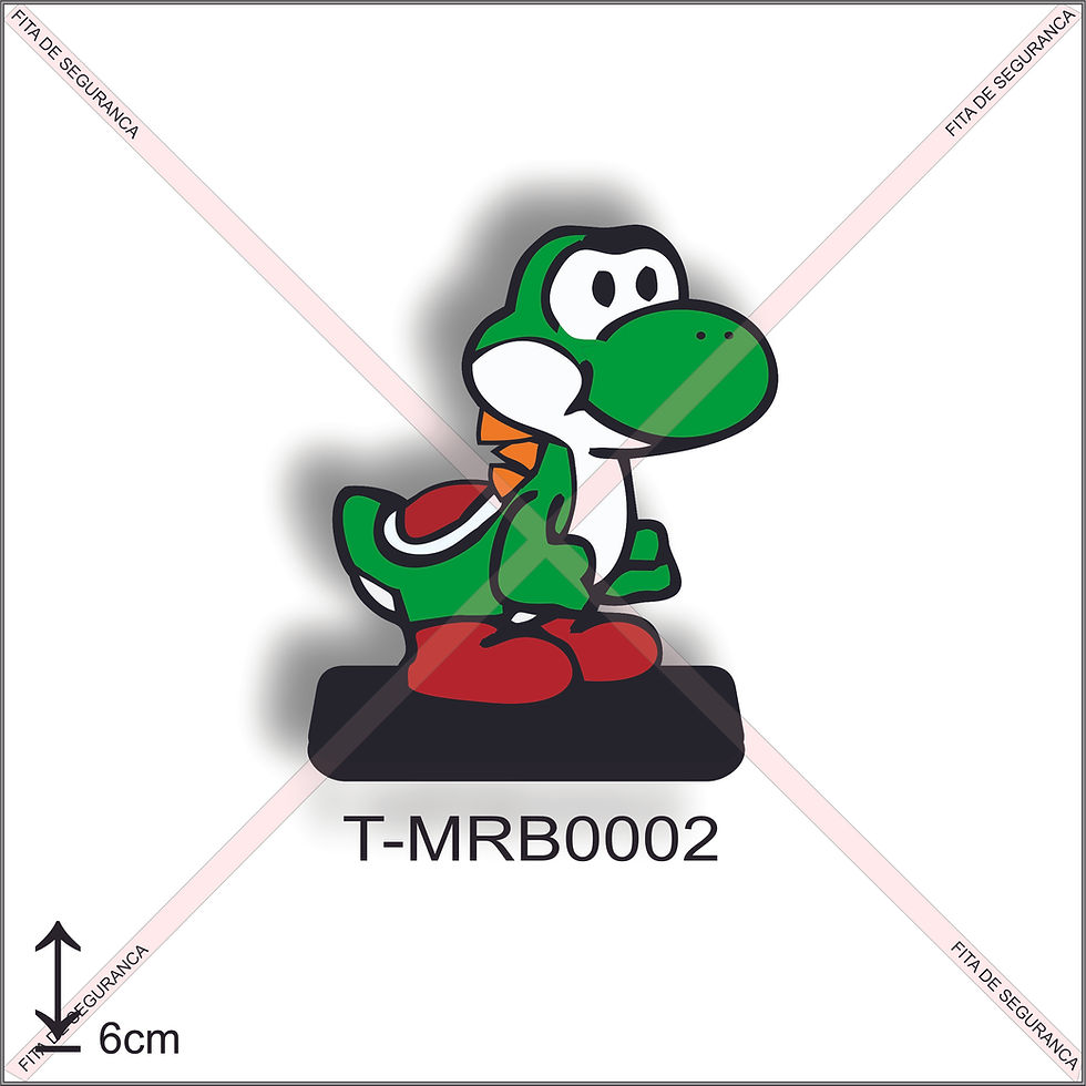 Miniatura: Troféuzinho Colecionável Super Mario Bross