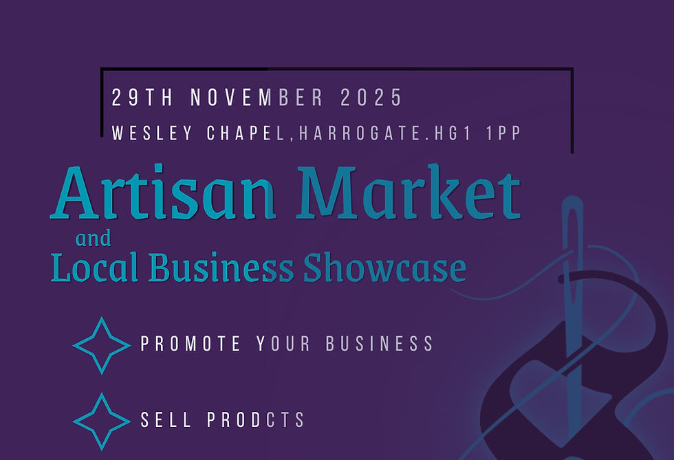 November Artisan Market and Local Business Showcase