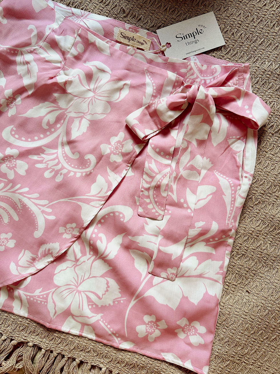 Miniatura: Saia Envelope viscose leve P