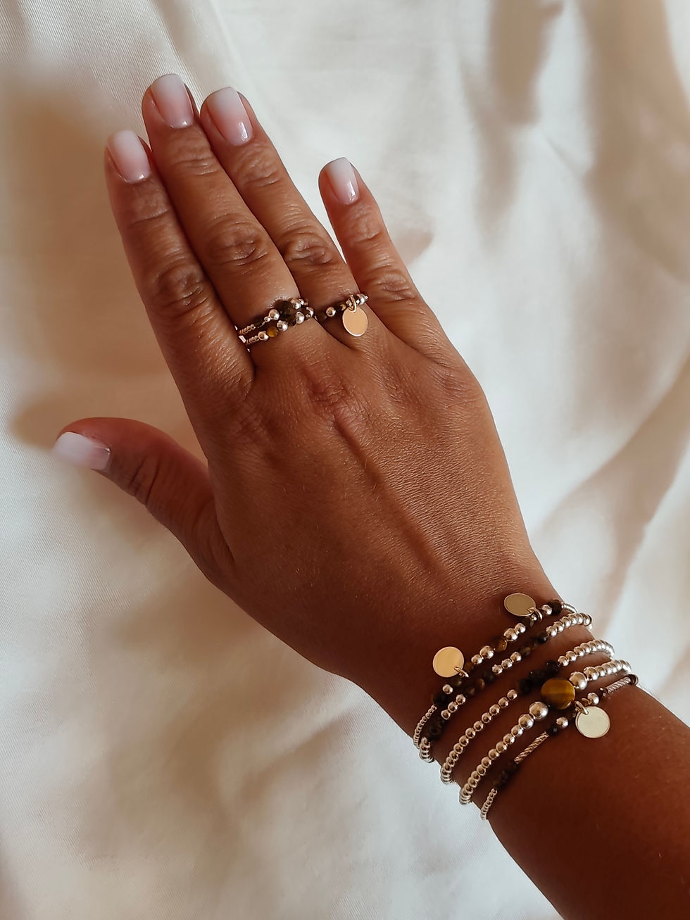 Miniature : Bague oeil de tigre 