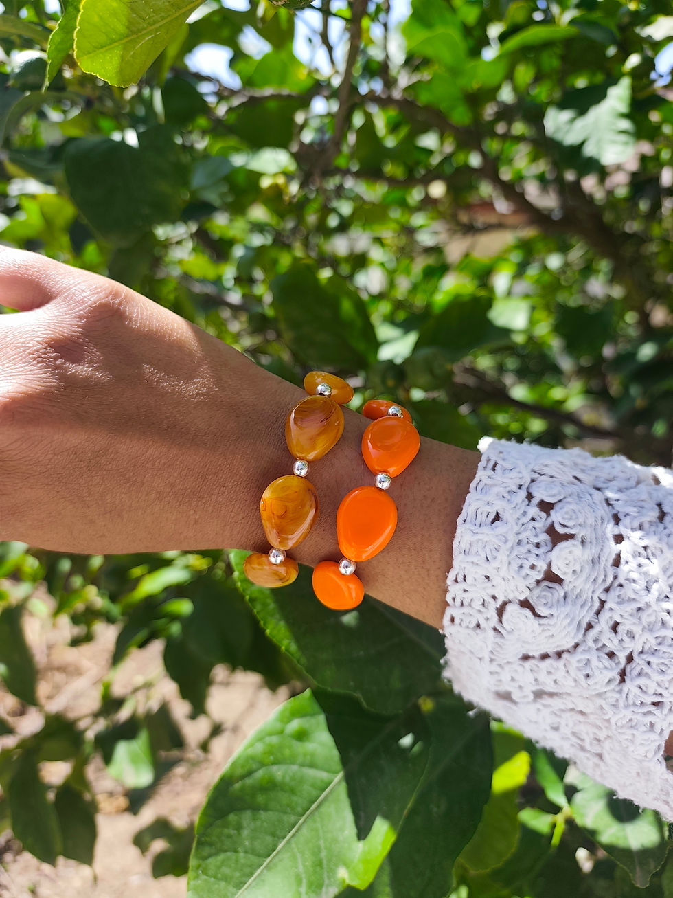 Miniature : Bracelet perles irrégulieres