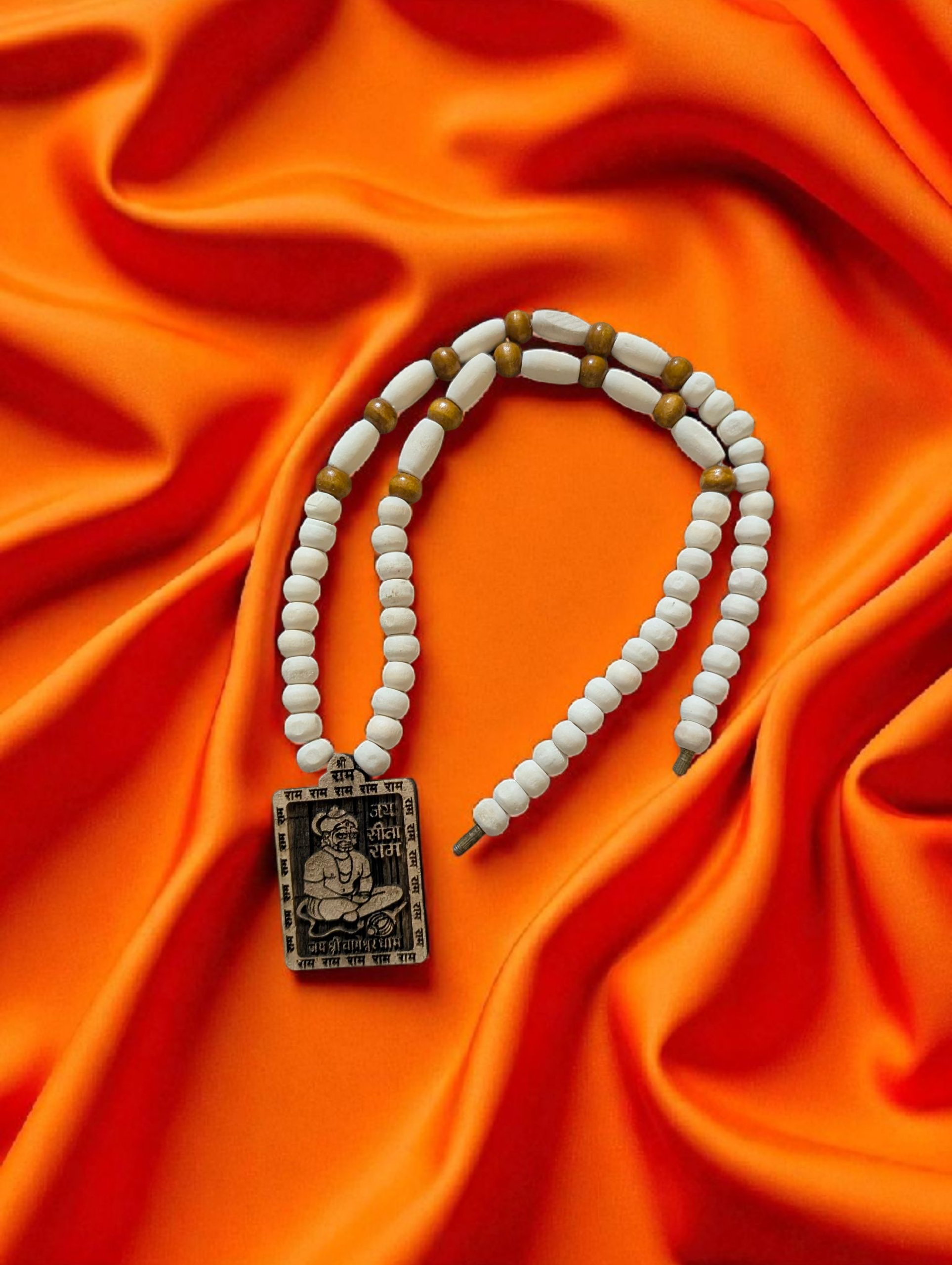 Tulsi mala with Hanuman ji pendant 