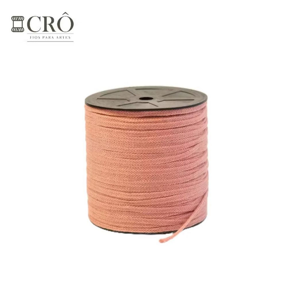 Miniatura: Fio Crô Premium 100% Poliéster  5MM  240 Metros  ROSA