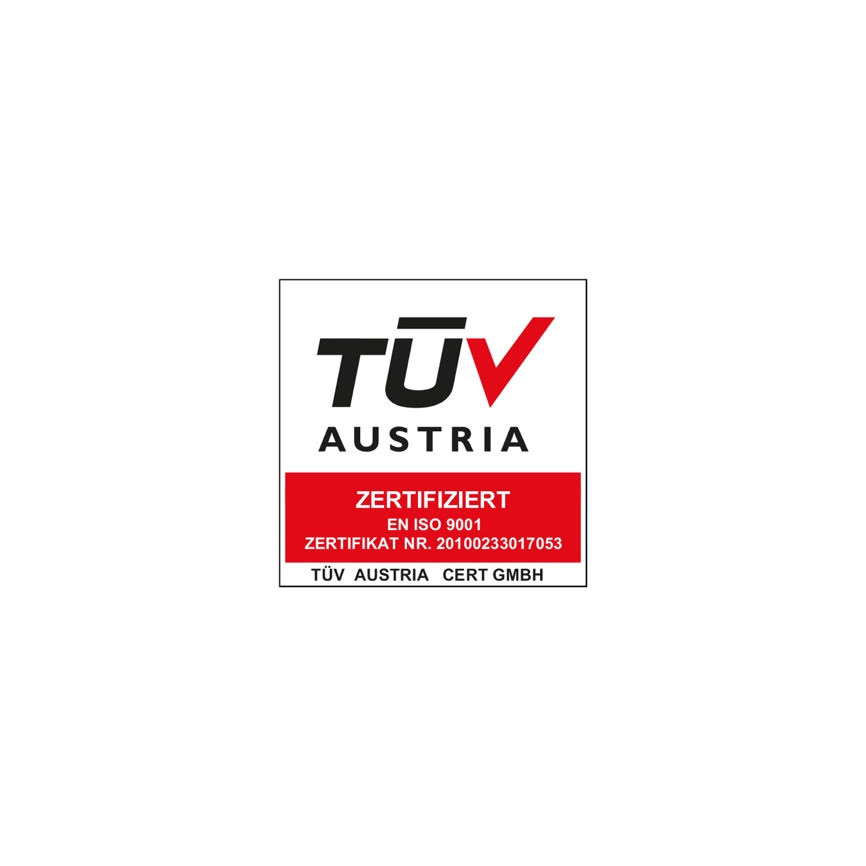 TÜV Austria Zertifiziert