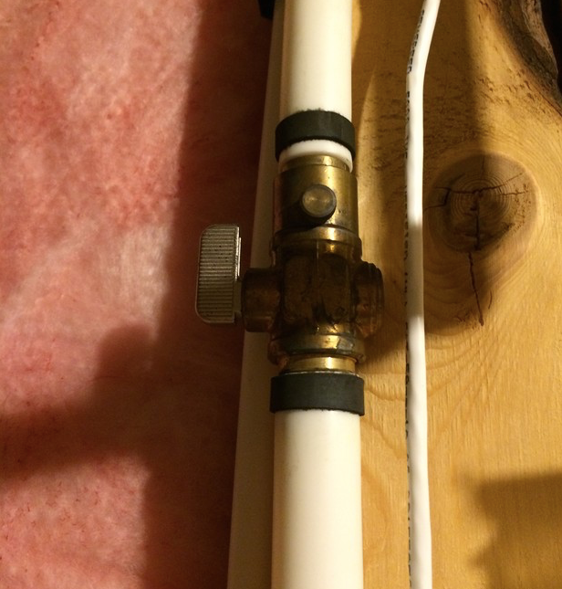 Turn Off Outside Taps for Winter