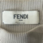 Fendi Leather Sweatpant