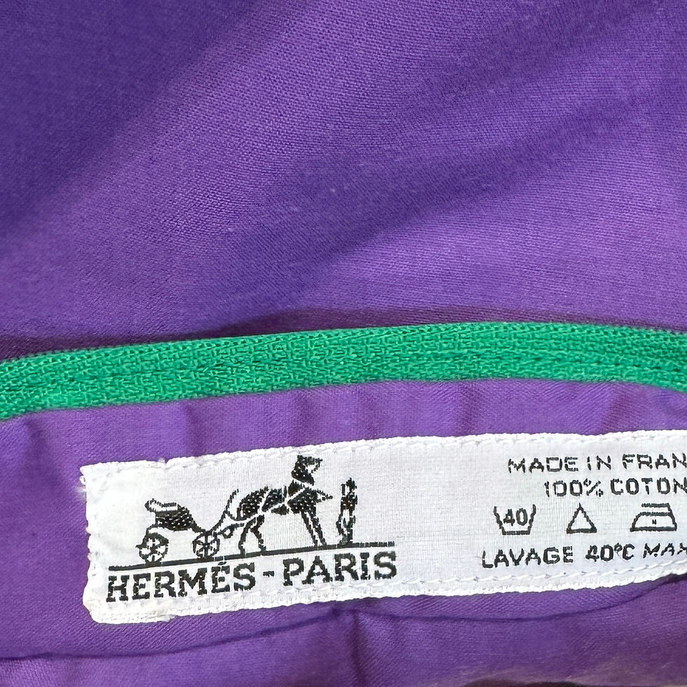 Thumbnail: Hermès  Parrot Cotton Bag