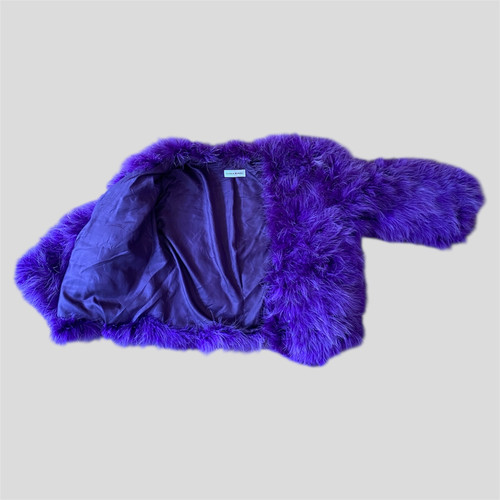 Sonia Rykiel Swans Feather Jacket | La Mode Vintage