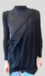 Yohji Yamamoto sweater, from the front.