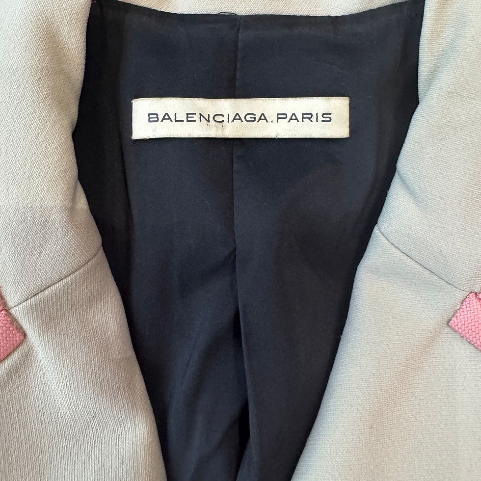 Balenciaga Pink Jacket Period Ghesquière