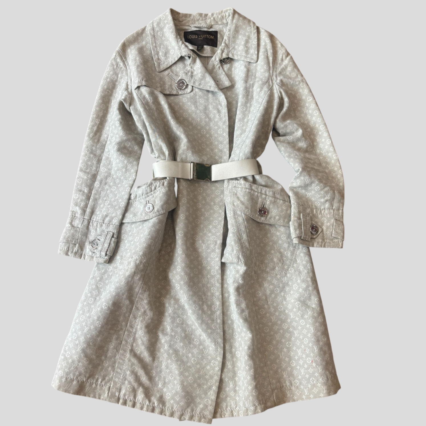 Louis Vuitton Monogram Trench Coat