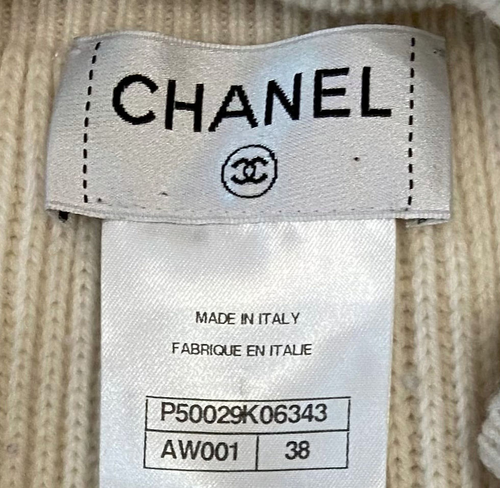 Chanel Cashmere Skirt