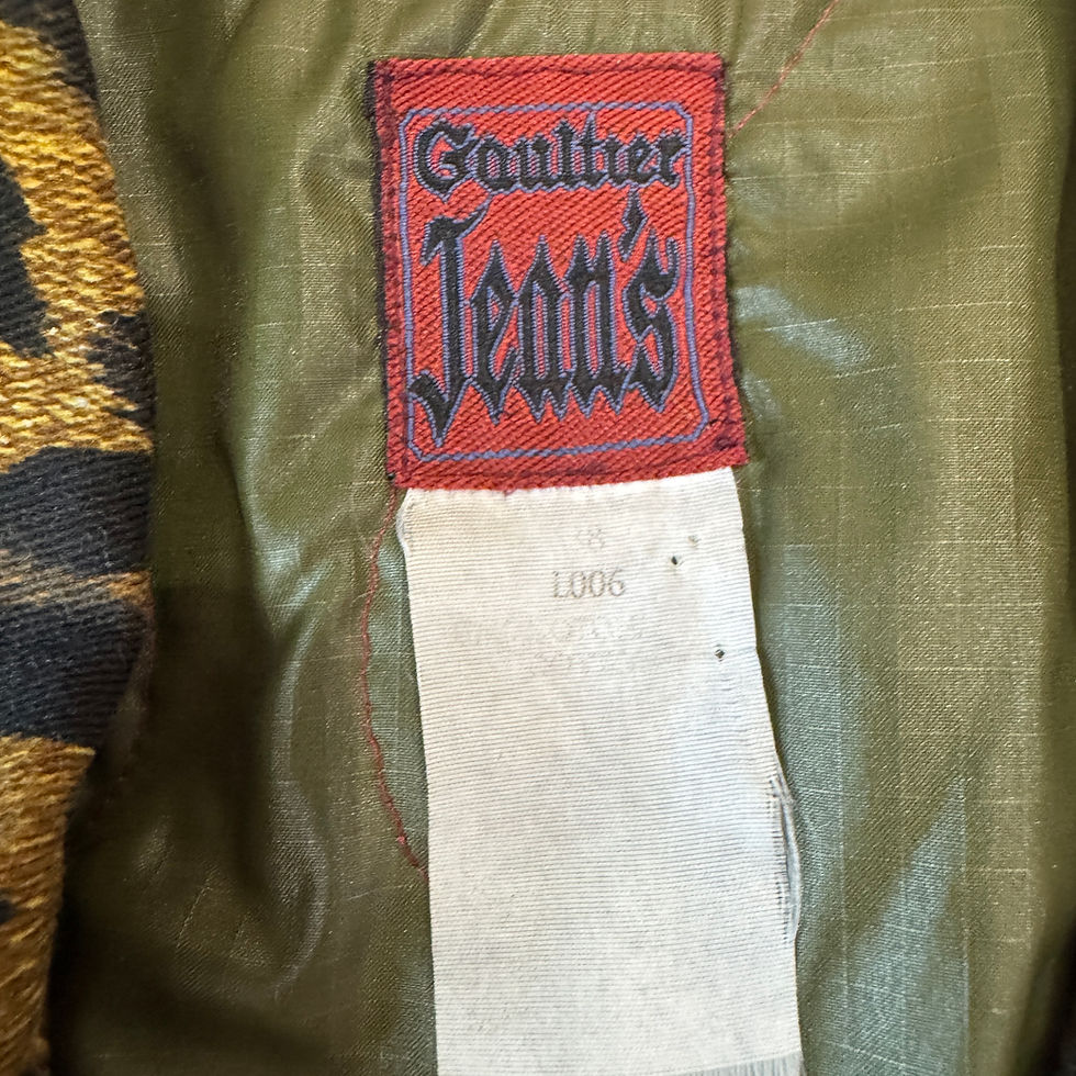 Jean Paul Gaultier Leopard Jacket