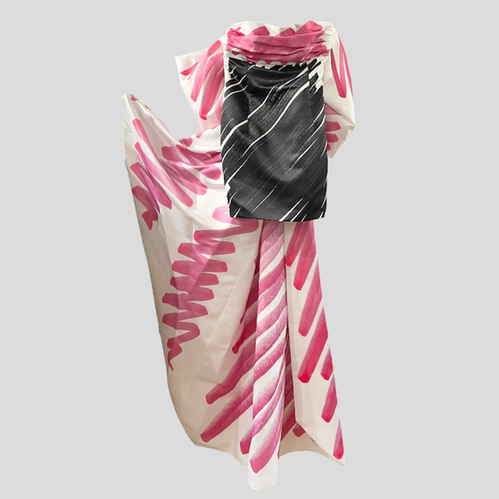 【関税＆送料込み】Moschino Foulard Dress Moschino drape-detail Midi Dress | Black | FARFETCH