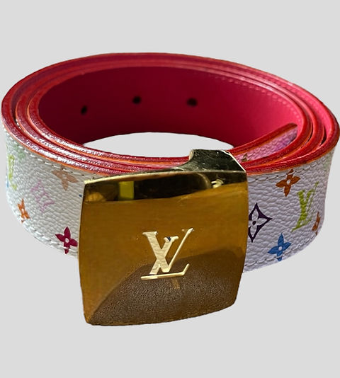Louis Vuitton Murakami Belt | La Mode Vintage