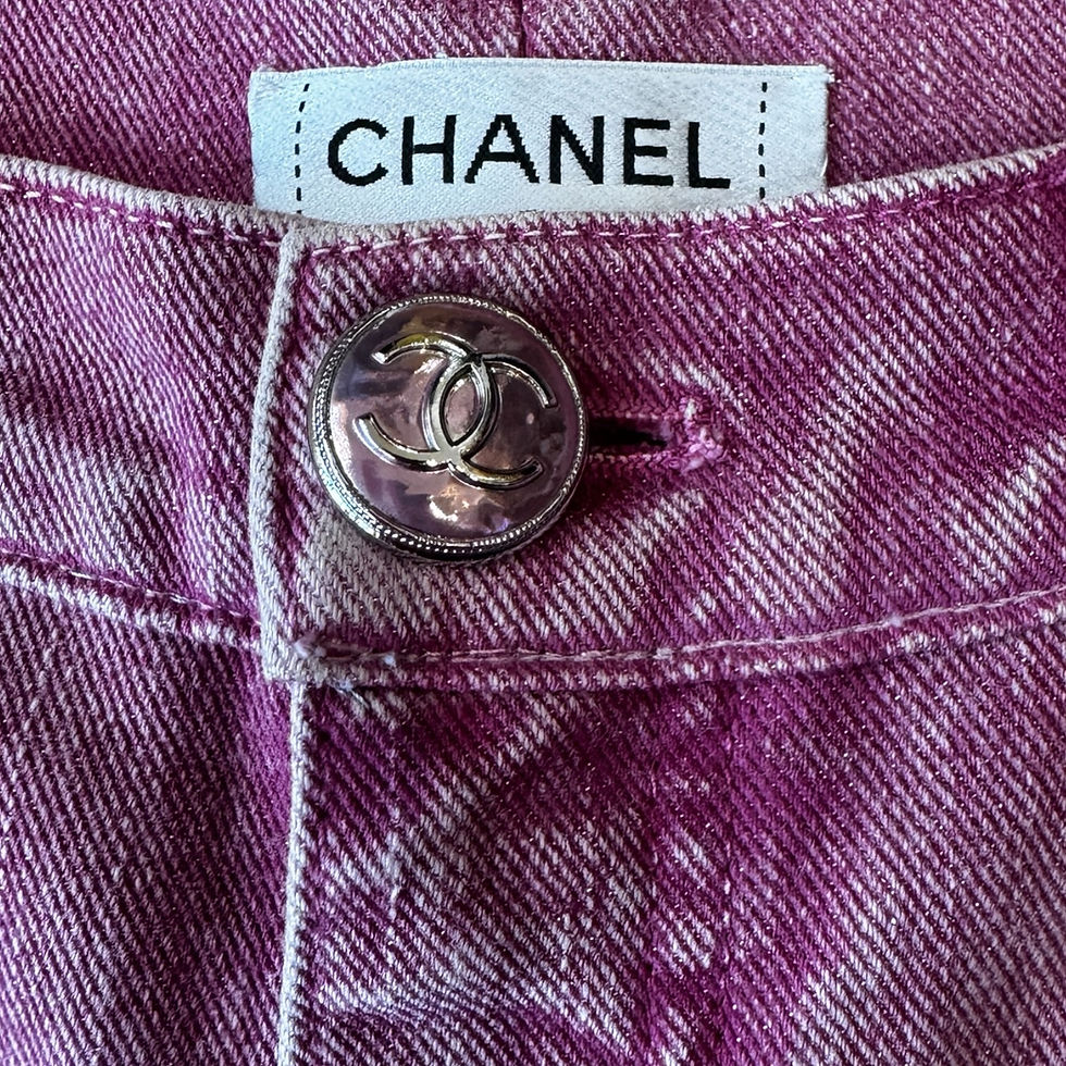 Miniature : Chanel Pink Pant Jeans
