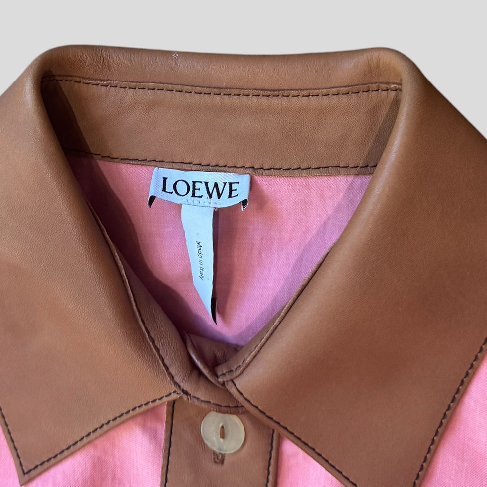 Miniature : Loewe Pink Destructured Dress