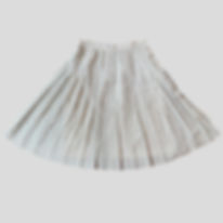Chanel Pleated Spot Skirt