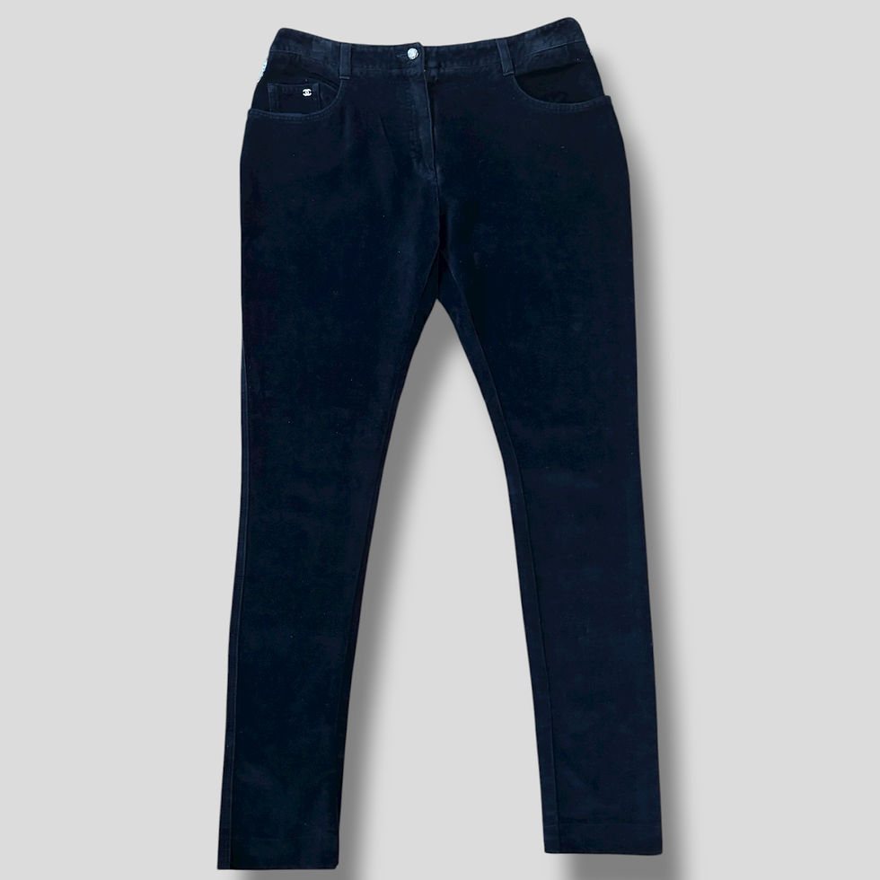 Chanel Velvet Pants