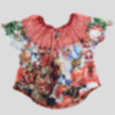 Jean Paul Gaultier Mesh Top Bi-motif