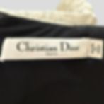 Dior Black Crepe Dress