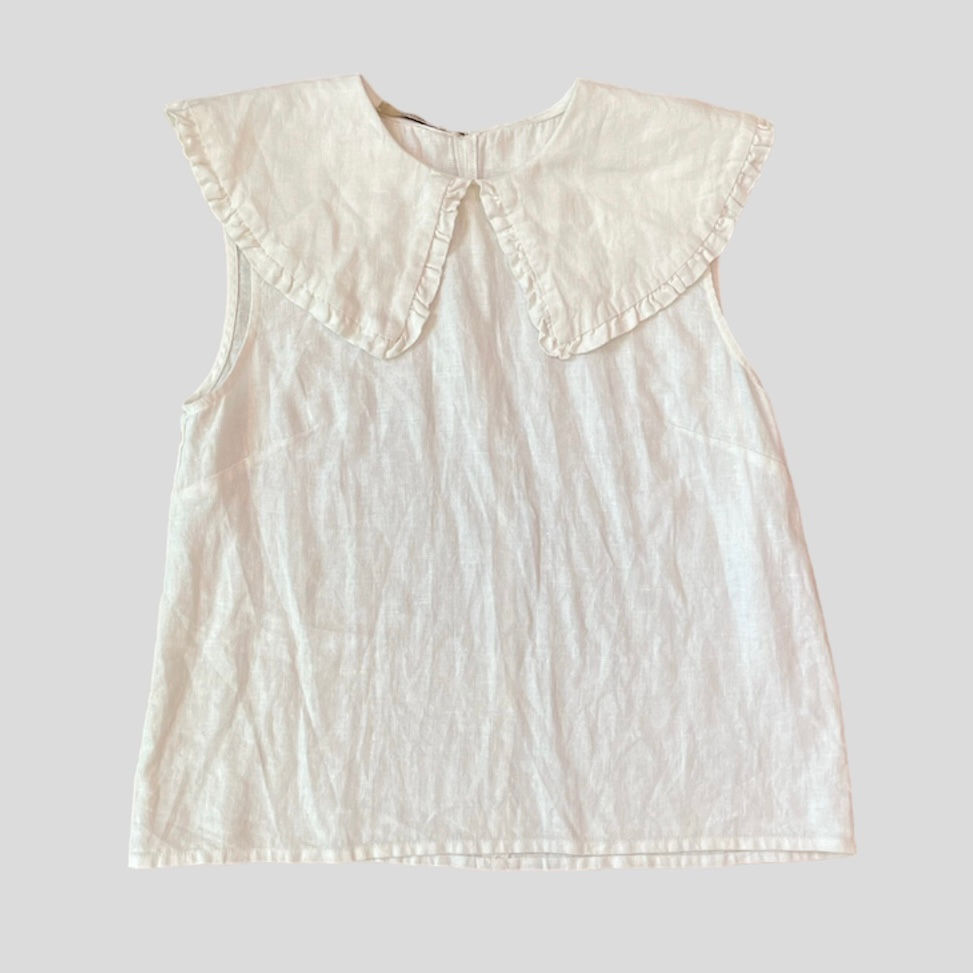 Céline Claudine-Neck Top vintage and second-hand from the front