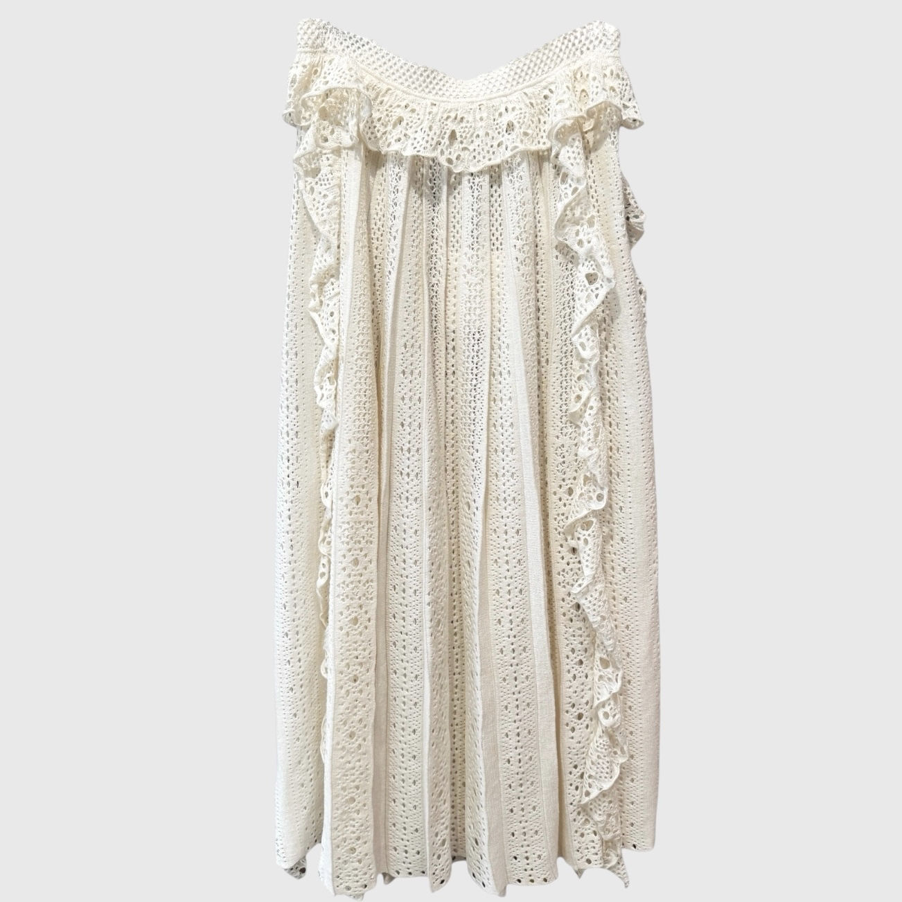 Chloé Long Linen Skirt