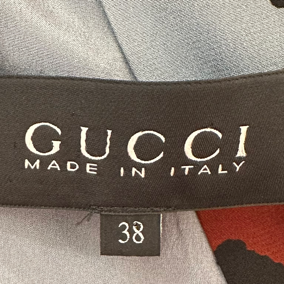 Gucci Long Silk Dress