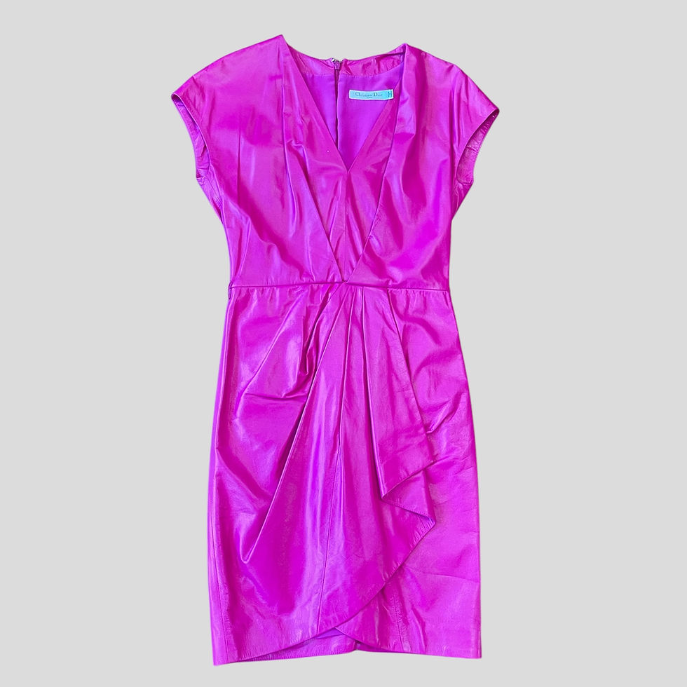 Miniature : Dior Leather Dress
