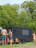 People enjoying the sauna.JPG