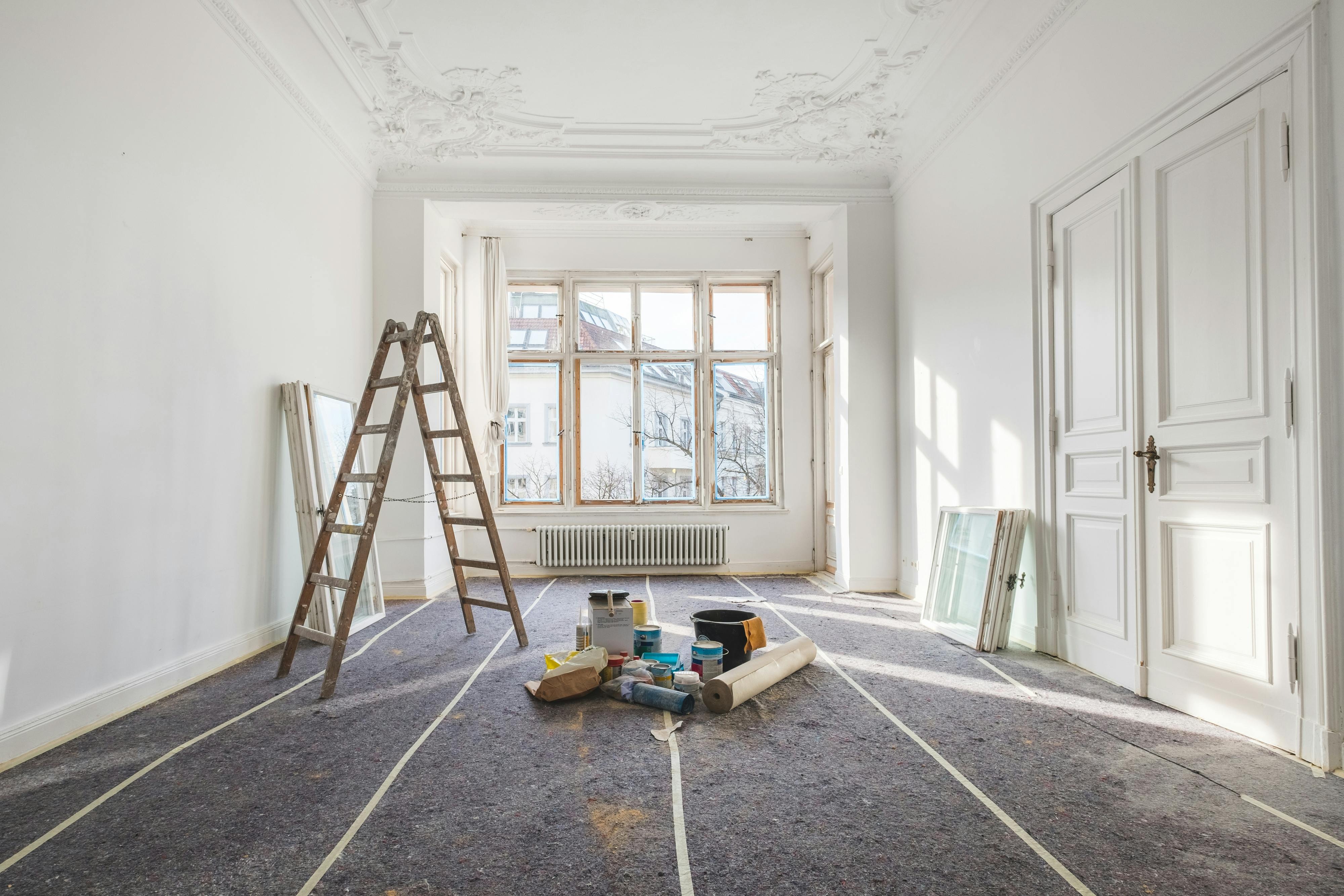 Interior in progress, Naples area home by Coastal Custom Homes SWFL